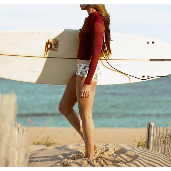 NEW OLIVE SURF the lauren wetsuit in morocco - sandy rose - seminyak - Picture 4 of 4